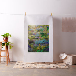 Tissu Les papillons jouent en champ