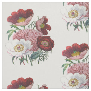 Tissu Les pivoines