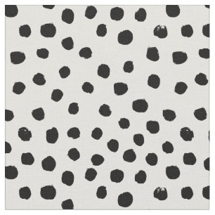 Tissu Les points noirs et blancs prédisent les points p
