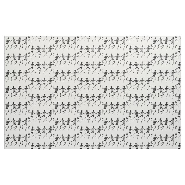 Tissu Les quatuors de Skeleton Halloween Thunder_Cove (Fat Quarter)