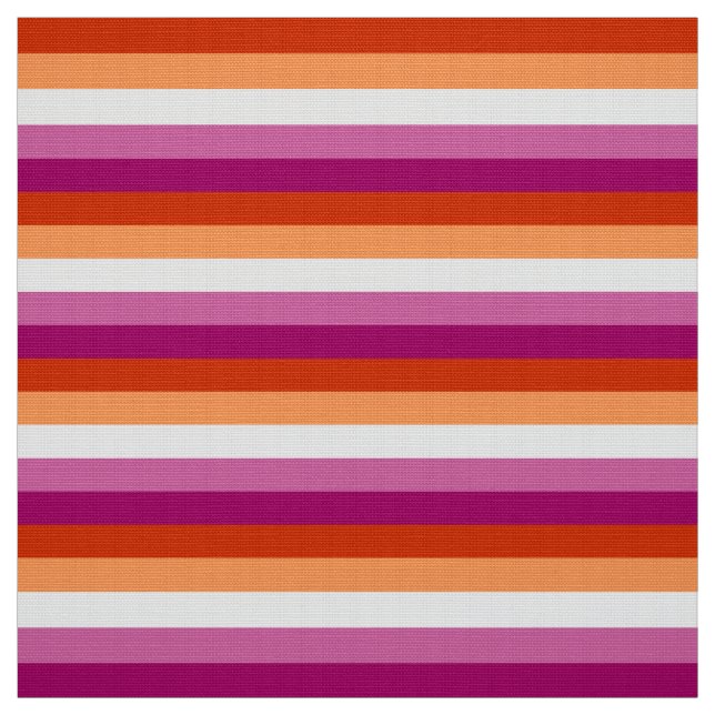 Tissu Lesbian Pride Flag LGBTQ (Échantillon)