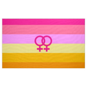 Tissu Lesbienne Dawn Pride Femmes qui aiment les femmes