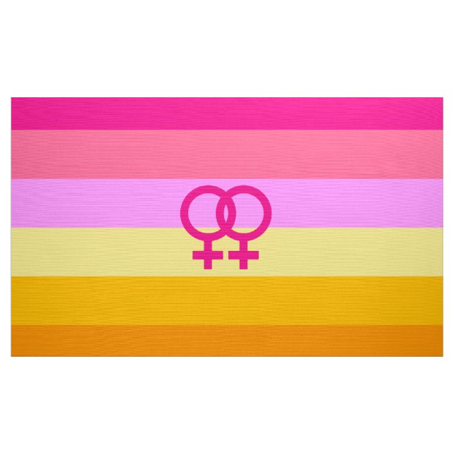 Tissu Lesbienne Dawn Pride Femmes qui aiment les femmes (Yard)