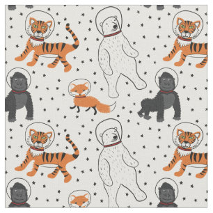 Tissu L'espace est le modèle des astronautes animaux sau
