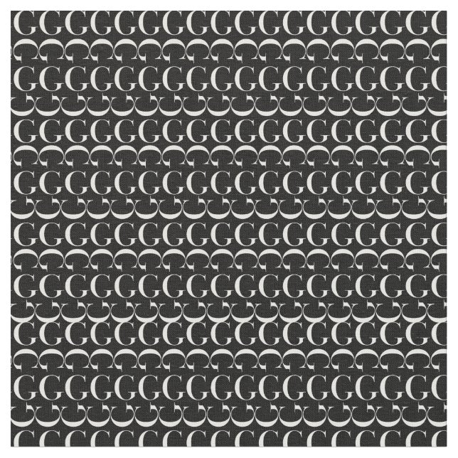 Tissu Lettre initiale G (Fermer)