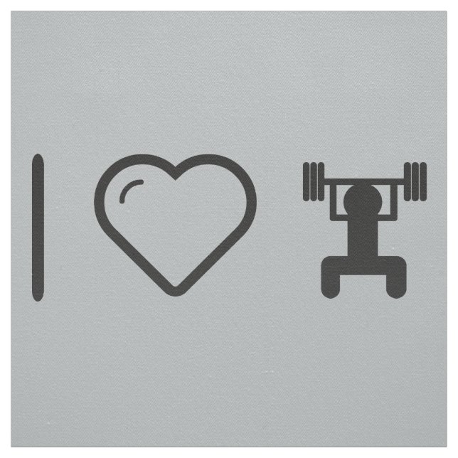 Tissu Levages frais d'haltère (Échantillon)