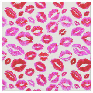 Tissu Lèvres rouge rouge rouge rose baiser Makeup Cute