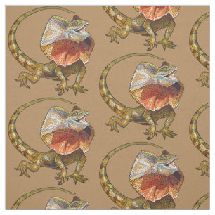 Tissu lézard étranglé de vrille