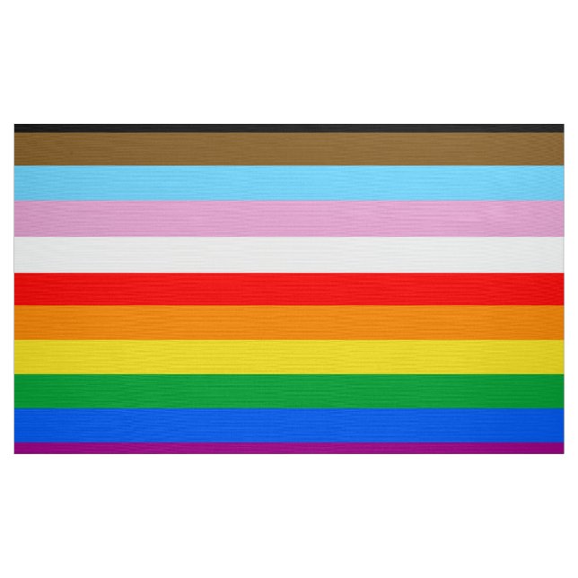 Tissu LGBTQ+ Progrès des bandes d'indicateur (Yard)