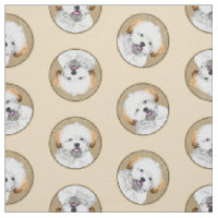 Lhasa Apso Peinture Chiot Mignonne Art Chien Origi