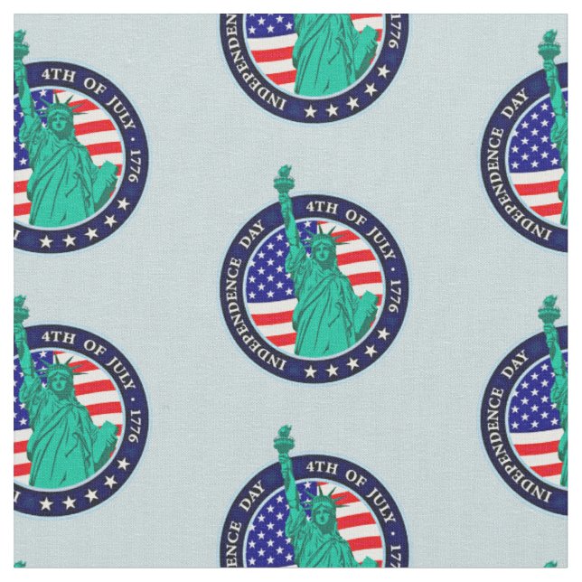 Tissu Liberty Independence Day 4 juillet 1776 (Fermer)