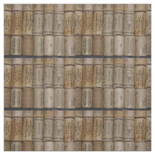 Tissu Lièges de vin