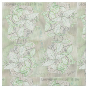 Tissu Lierre de poison