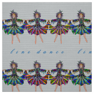 Tissu ligne danse
