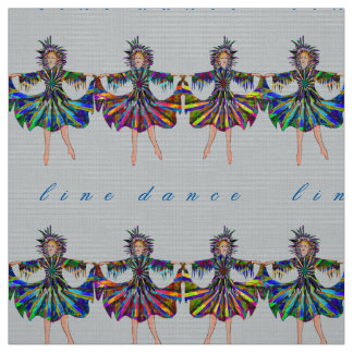 Tissu ligne danse