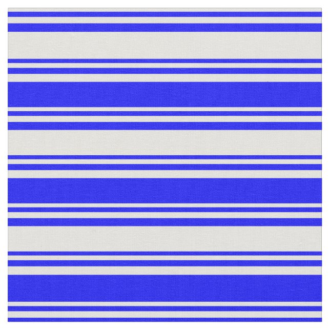Tissu Ligne jaune clair et bleu Motif (Fermer)