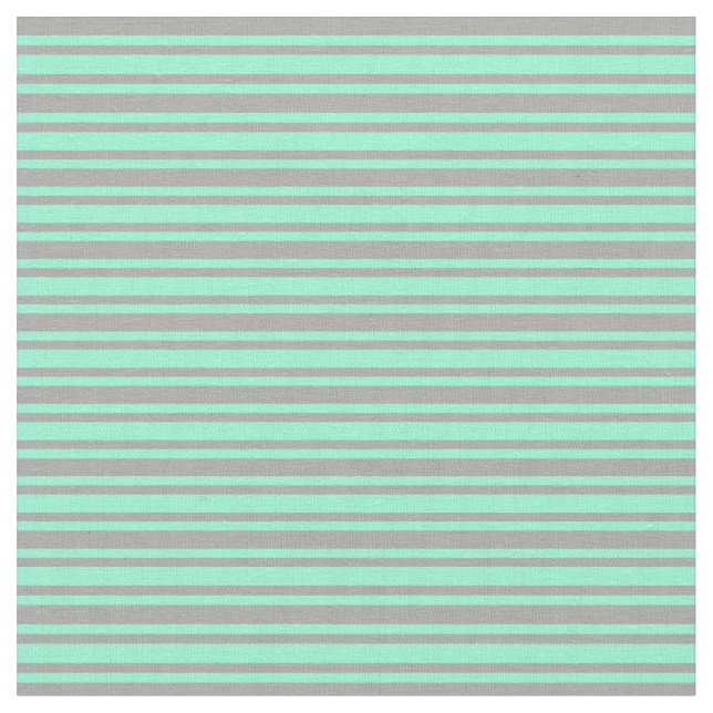 Tissu Lignes aquamarines et gris foncé (Fermer)