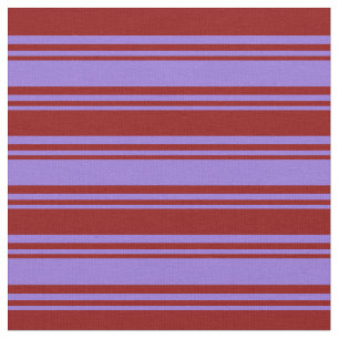 Tissu Lignes/bandes de couleur rouge pourpre et foncé Mo
