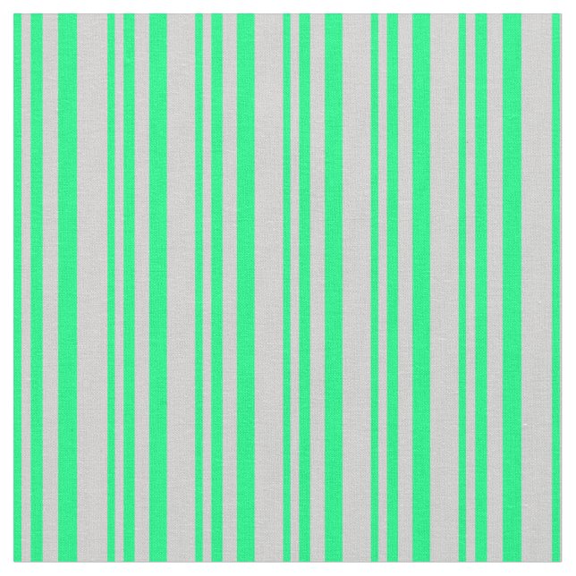 Tissu Lignes/bandes de gris vert et clair Motif (Fermer)