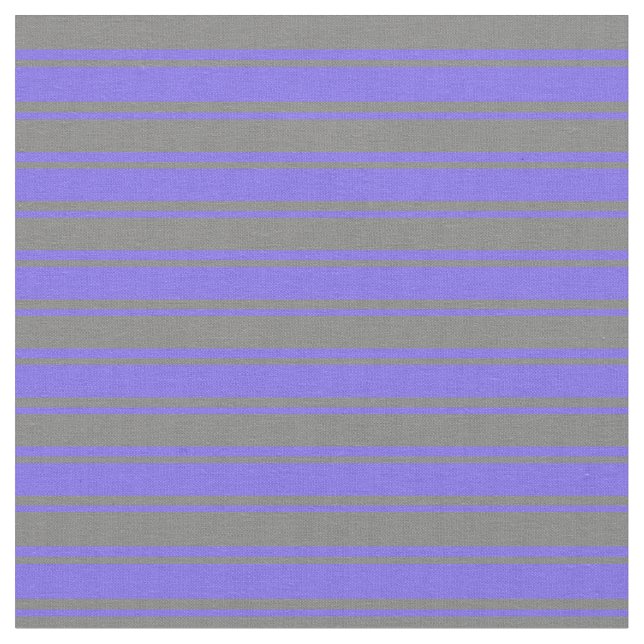 Tissu Lignes bleu ardoise moyenne et gris (Fermer)