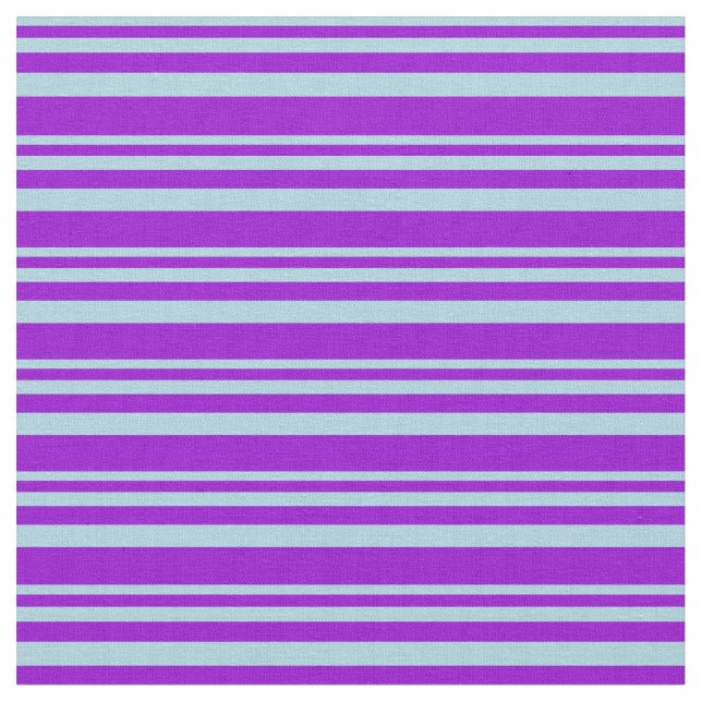 Tissu Lignes bleu clair et violet foncé (Fermer)