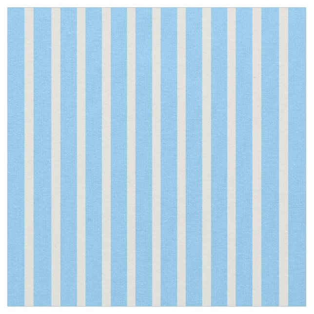 Tissu Lignes bleu clair jaune et ciel clair (Fermer)