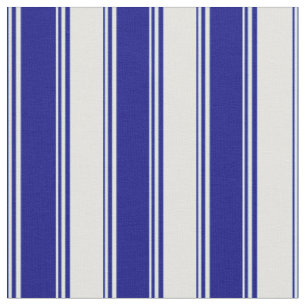 Tissu Lignes bleu et jaune clair