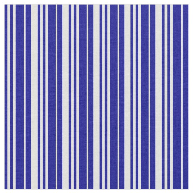 Tissu Lignes bleu foncé et bleu clair cyan (Fermer)
