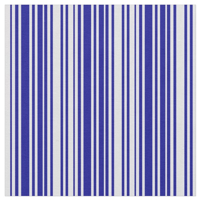 Tissu Lignes bleu foncé et couleur lavande (Fermer)