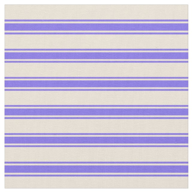 Tissu Lignes bleues bisques et moyennes ardoises (Fermer)