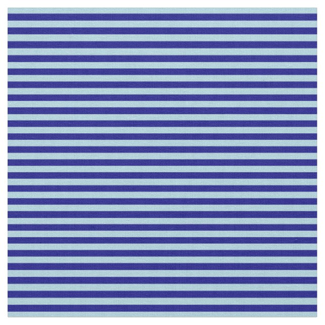 Tissu Lignes bleues et bleu clair/Motif (Fermer)