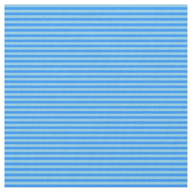 Tissu Lignes bleues et bleues Sky (Fermer)