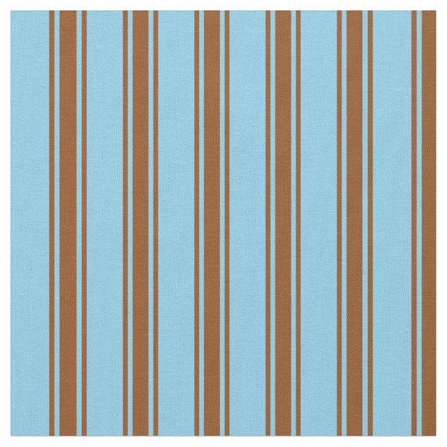 Tissu Lignes bleues et Brown Sky (Fermer)