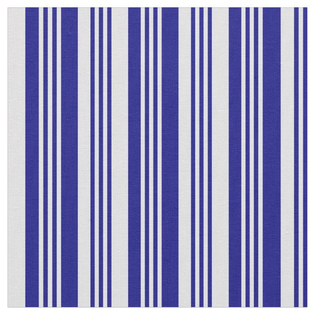 Tissu Lignes bleues et de lavande (Fermer)