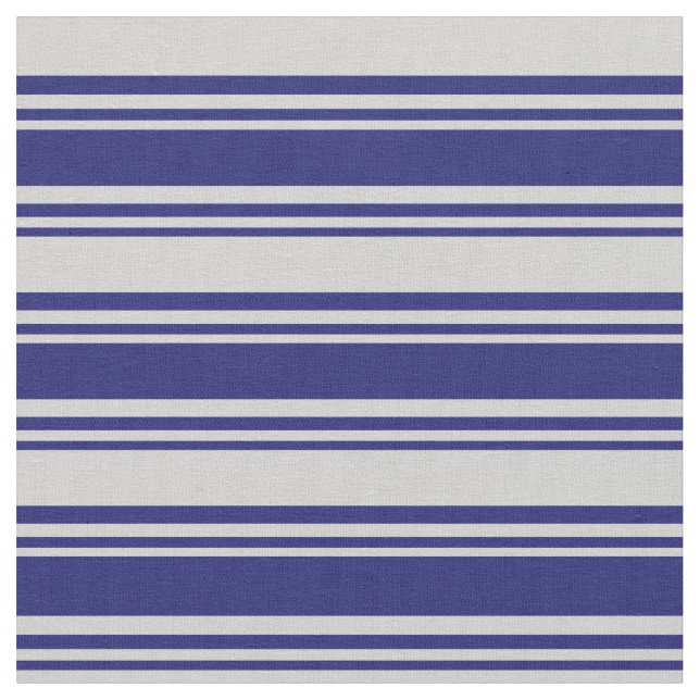 Tissu Lignes bleues et gris clair de minuit (Fermer)
