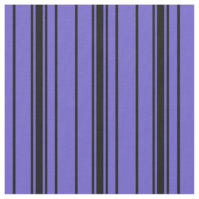 Tissu Lignes bleues et noires (Fermer)