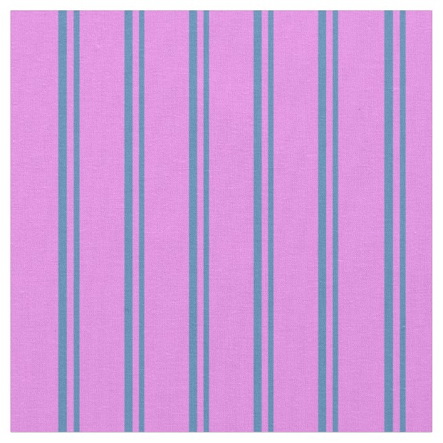 Tissu Lignes bleues et violettes (Fermer)