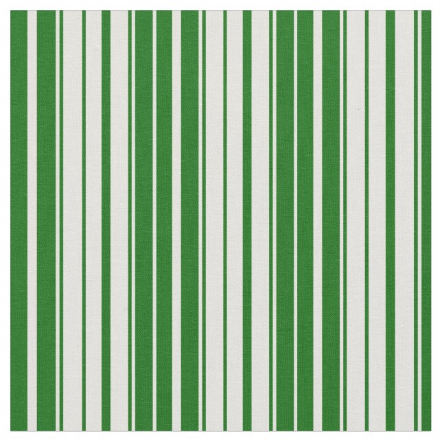 Tissu Lignes claires jaune et vert foncé (Fermer)