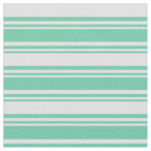 Tissu Lignes colorées Aquamarine & Lavande
