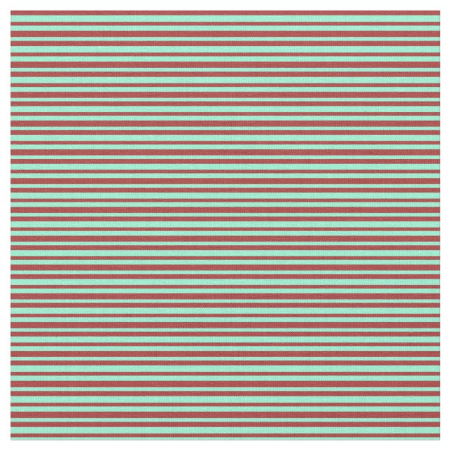 Tissu Lignes couleur Brown & Aquamarine (Fermer)