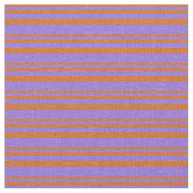 Tissu Lignes couleur chocolat et violet (Fermer)