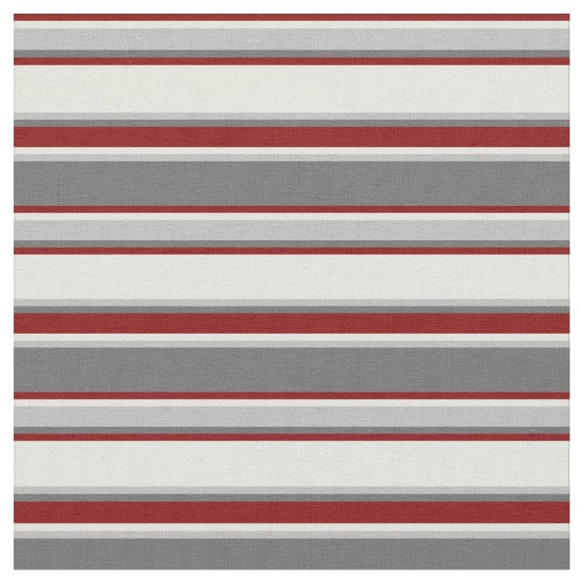 Tissu Lignes couleur gris, gris, beige et marron (Fermer)
