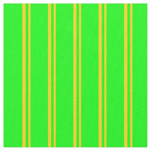 Tissu Lignes couleur jaune et citron vert (Fermer)