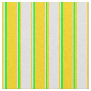 Tissu Lignes couleur jaune, lavande et citron vert