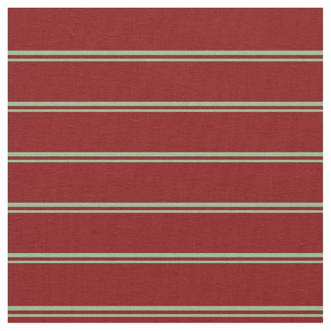 Tissu Lignes couleur mer foncée vert et marron (Fermer)