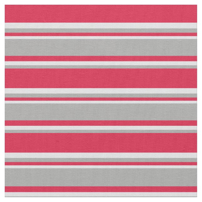 Tissu Lignes Crimson, Dark Grey et Lavender (Fermer)