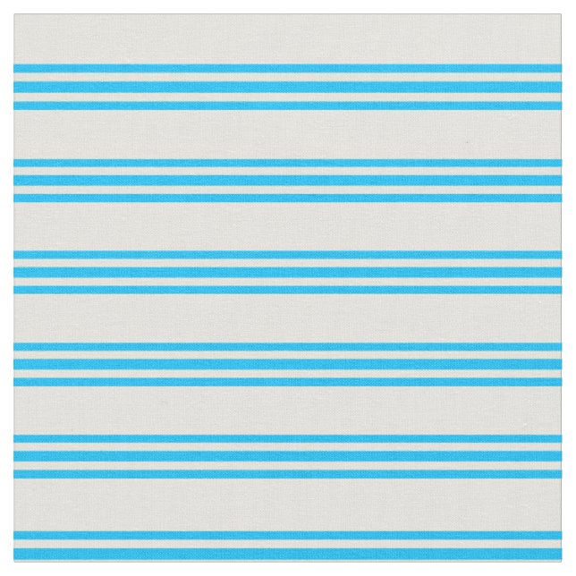 Tissu Lignes de couleur bleu clair jaune et bleu ciel pr (Fermer)