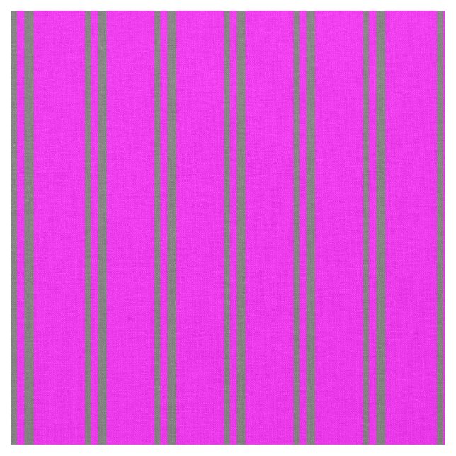 Tissu Lignes de couleur Dim Grey et Fuchsia (Fermer)