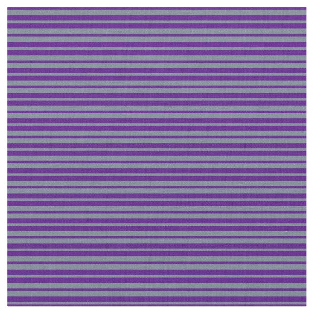Tissu Lignes de couleur gris ardoise et indigo (Fermer)
