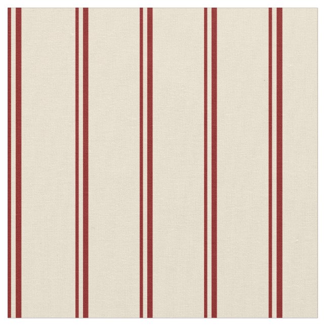 Tissu Lignes de couleur marron et beige (Fermer)